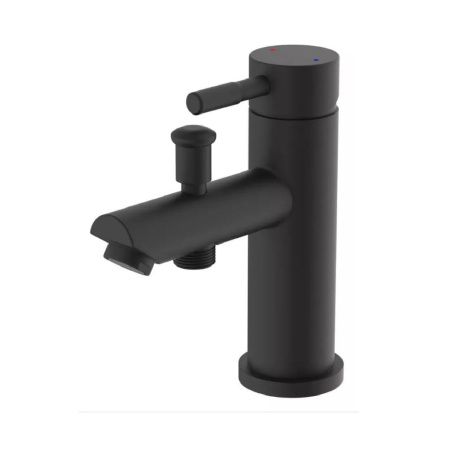 Смеситель для раковины монокомандный  черный  Potato Эверест B14-2016M