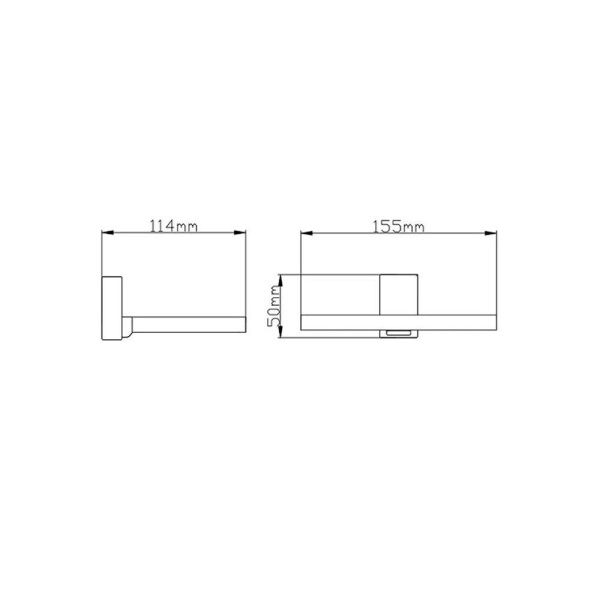 Настенная мыльница (Решетка) P1702-1 (17 серия)