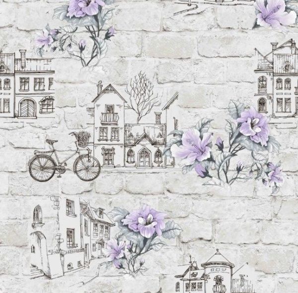 Обои Прованс дуплекс С6-06 0,5м*10м Гр.2 (упак. 12 рул. Саратов)