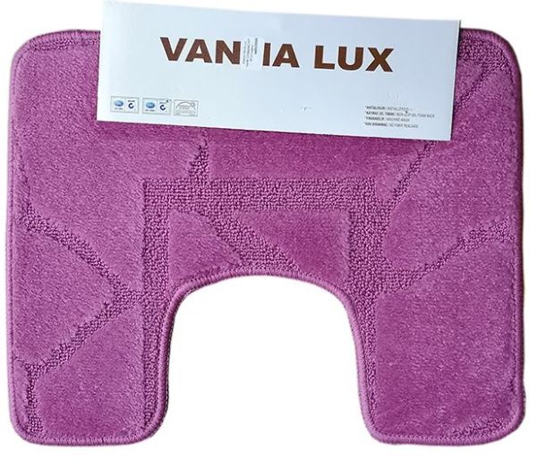 Коврик Vanna Lux туалет (1предмет) 40х50 см сирень