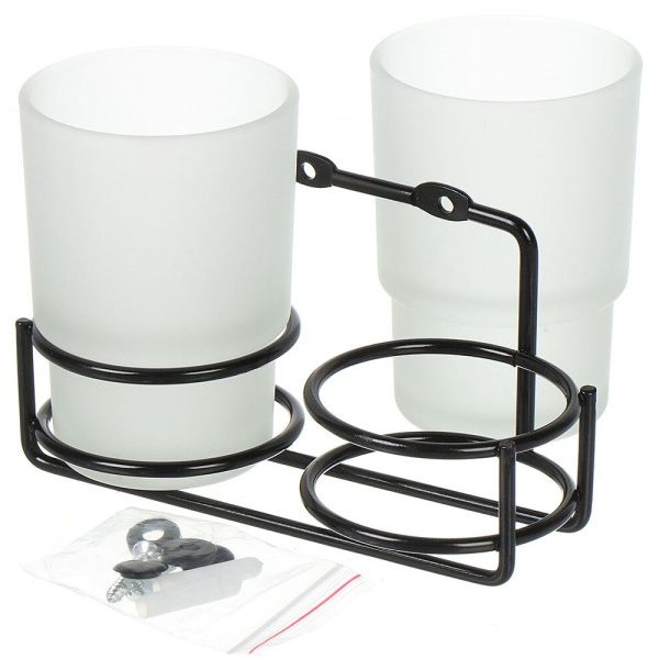 Настенный двойной  стакан   P29-6 (28 серия)