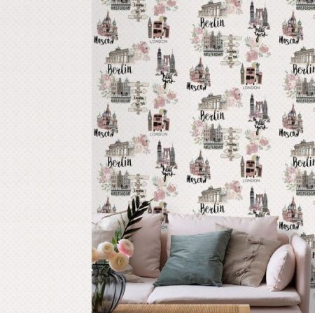 Обои Амстердам дуплекс С6-02 0,5м*10м (упак. 12 рул. Саратов)