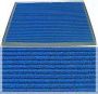 Коврик ворсовой Делюкс 40х60 синий