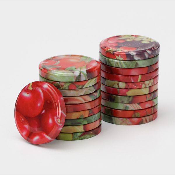 Крышка металлическая винтовая литографированная твист-офф III-66 "Элитная" (1 упак. 20шт.)