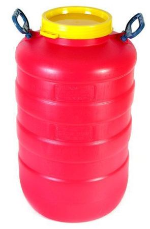 Бочка 50л круглая цветная Дачная Ижевск