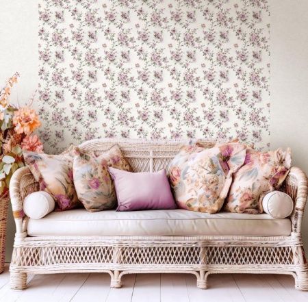 Обои Чаровница дуплекс С6-03 977 0,5м*10м Гр.2 (упак. 12 рул. Саратов)