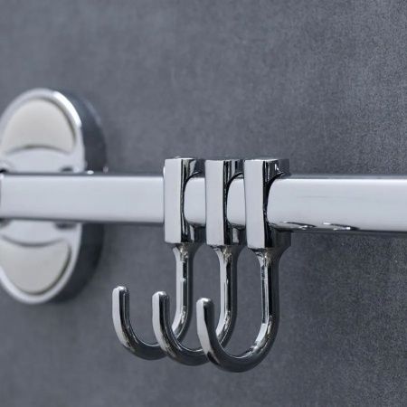 Держатель полотенец трубчатый (3 крючка) P2914-3 (29 серия)