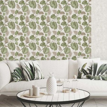 Обои Монстера-Р гофра С14-02 0,5м*10м Гр.2 (упак. 15 рул. Саратов)