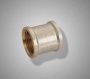 Муфта резьбовая латун. F 321.0605 (S1"F*3/4F) (уп.10шт.)