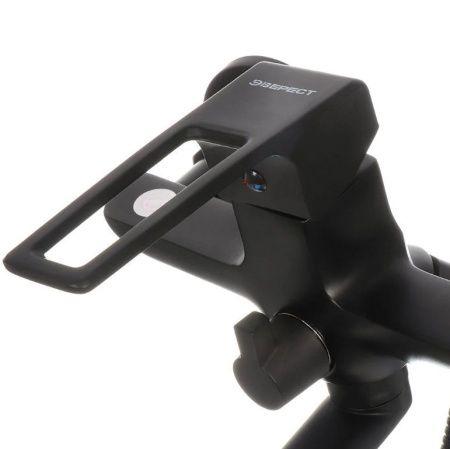 Смеситель для ванны и умывальника монокомандный  черный  Potato Эверест B22-1546