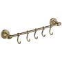 Держатель для полотенец (5 крючков) P2614-5 (26 серия)
