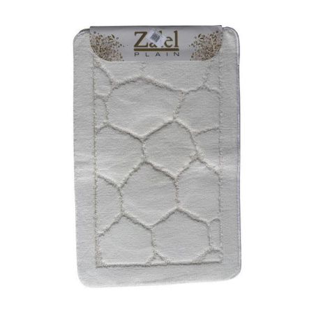 Набор ковриков Залел (2предмет) 55х85/45х55 белый