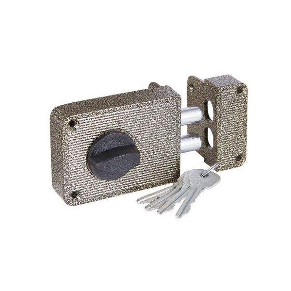 Замок накладной ЗН 1-3 бронза