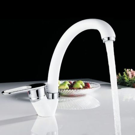 Смеситель для кухни монокомандный хром Potato Эверест B 59-274 A