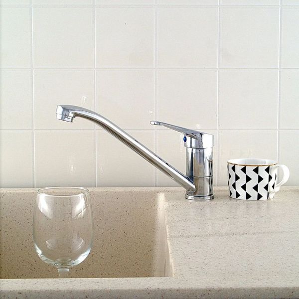 Смеситель для кухни монокомандный  хром  Potato Эверест B49-028