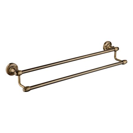 Держатель  для полотенец настенный двойной 65 см P2609 (26 серия)