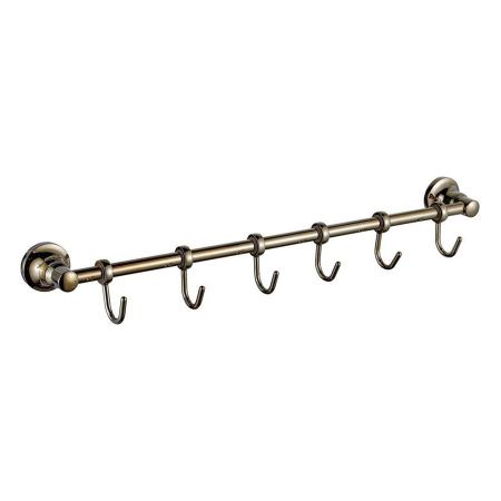 Держатель полотенец (6 крючков)  P1914-6 (19 серия)