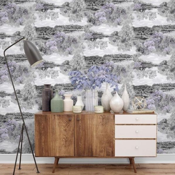 Обои Полянка дуплекс С6-06 0,5м*10м Гр.4 (упак. 12 рул. Саратов)