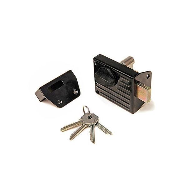 Замок накладной ЗН1-2.1 черный