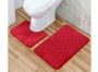Набор ковриков Залел (3предмет) 60х100 розовый