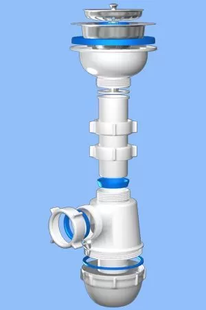 А-0150 Сифон АНИ ГРОТ 3 1/2х40