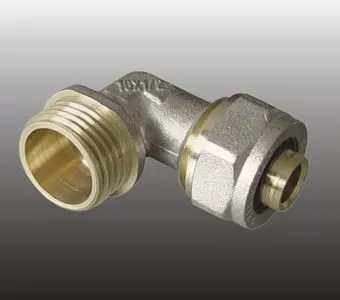 Угольник ц/ш F 308.2004 (FR 2004-L20х1/2М латунь) (уп.10шт.) Frap