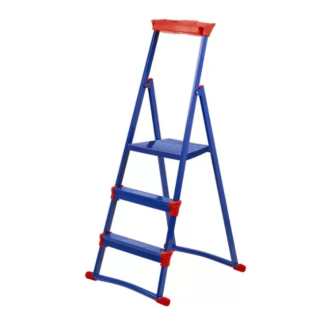 Стремянка широкая 3ст. металл. СМ3+ Ника