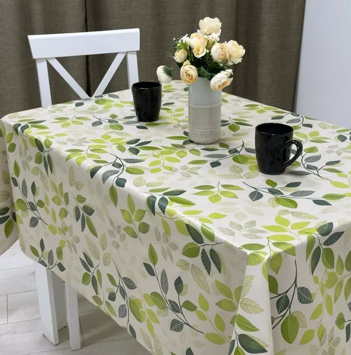 Клеенка на нетк.основе "Camelia"  647/5 Весенний лес (1,40х20м)