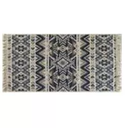 Коврик из хлопка 60*120 беж. UK61231 Kilim Usak