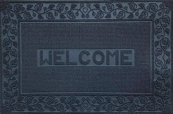 Коврик резиновый PIN MAT 45х75 (добро пожаловать)