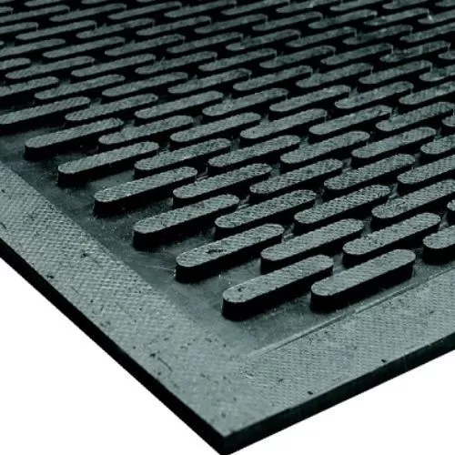 Коврик резиновый PIN MAT 40х60 (кирпичики) полукруг