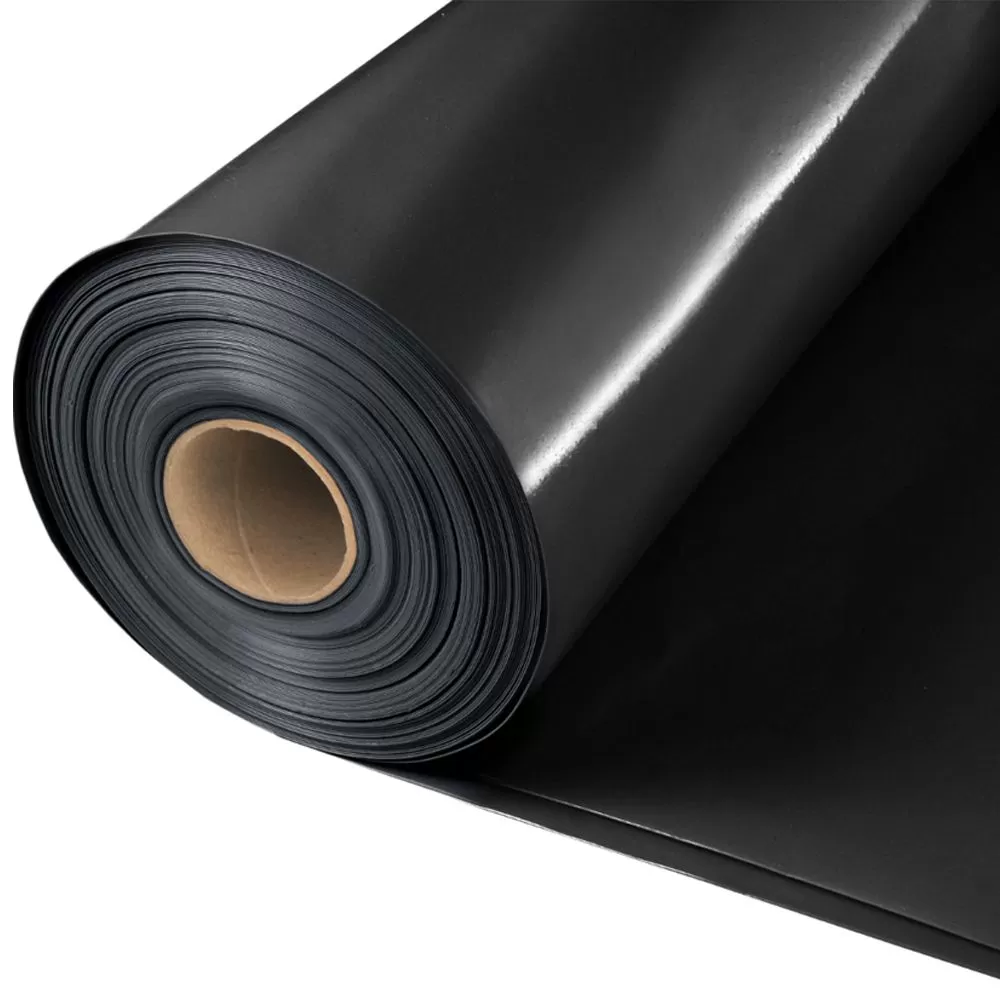 Пленка ЧЕРНАЯ шир.6м 100 мк ВС (рулон 100м)