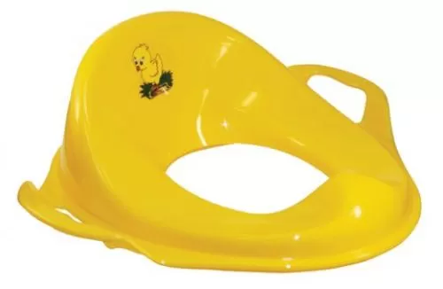 Адаптер детский пластик с ручками желтый