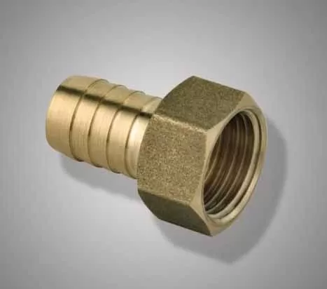 Штуцер (переходник) F 361.1604 резьбовой латун. (Ф16х1/2F внут) (уп.5шт.)