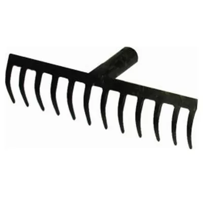 Грабли садово-огородные 12 зуб. метал. прямые (упак.10шт.)