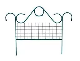 Заборчик "Садово-парковый" ст.трубка, дл.5-ти секций 4,5м (уп,5 секций)