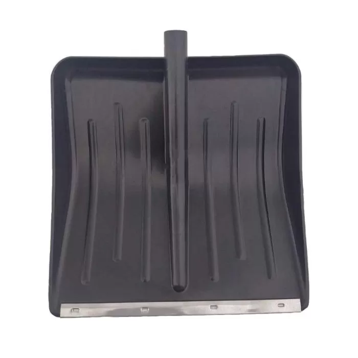 Лопата для снега пластиковая 428*490 с мет.планкой ВЬЮГА №1 (упак 5шт.)