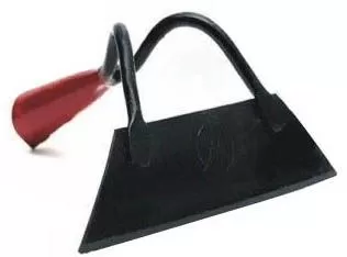 Тяпка красная"СуперСталь" самозаточ. с черенком*