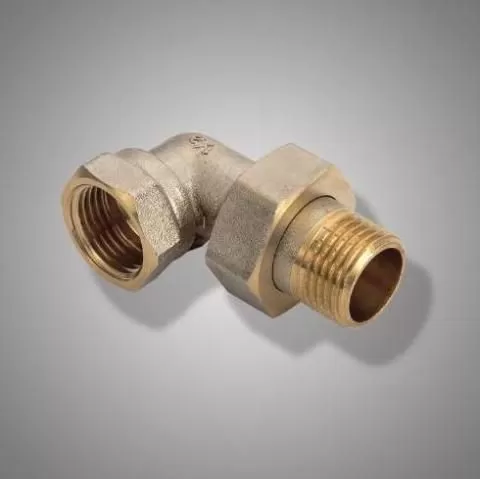 Американка угловой резьбовая латун. F343.0505 (LHJ-3/4F*3/4M) (сгон) (уп.5шт.)