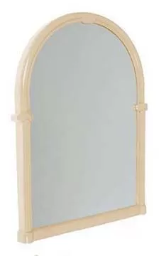 Зеркало для ванной в рамке бежевое ( слоновая кость), "Олимпия", упак. 3 шт.