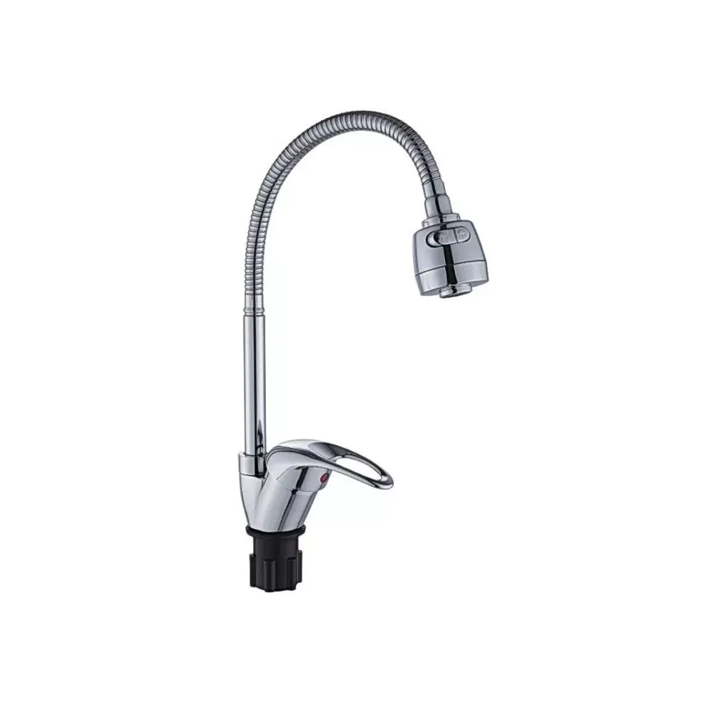 Смеситель для кухни монокомандный  хром  Potato Эверест B58-040