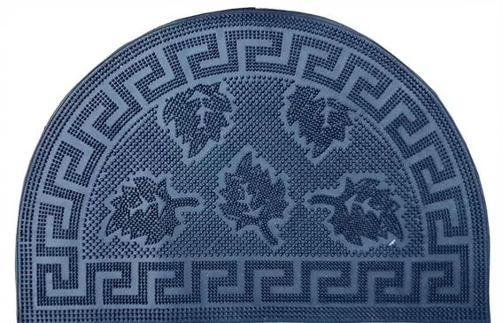 Коврик резиновый PIN MAT 40х60 (этно) полукруг