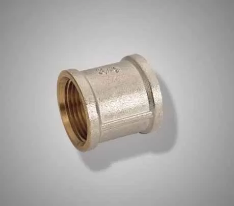 Муфта резьбовая латун. F 321.0606 (S1"F*1F) (уп. 10шт)