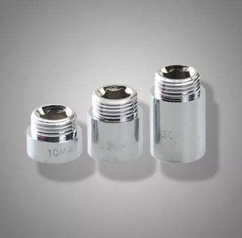 Удлинитель резьбовой латун. F 353.05060 (S3/4F*3/4М-60) (уп. 5шт.)