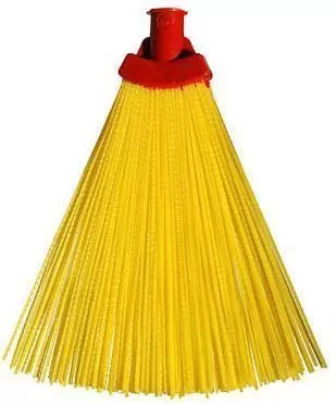 Метла пластиковая плоская №2 веерная ВИР